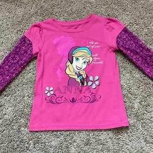 Frozen 5T girls long sleeve